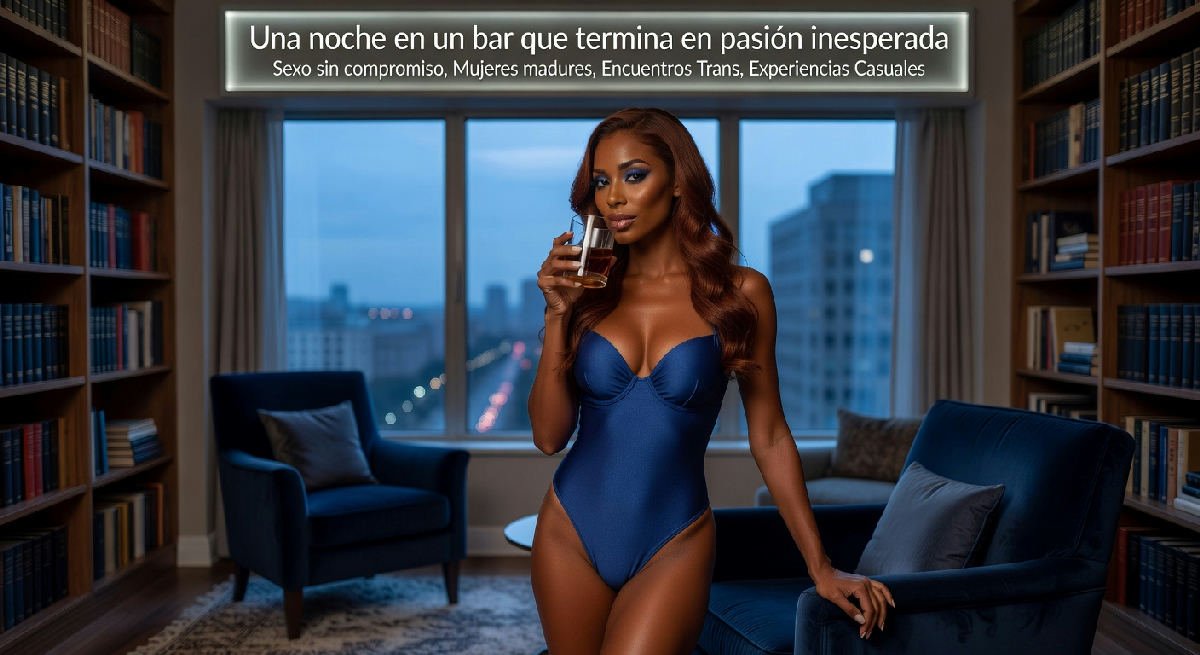 Una noche en un bar que termina en pasión inesperada